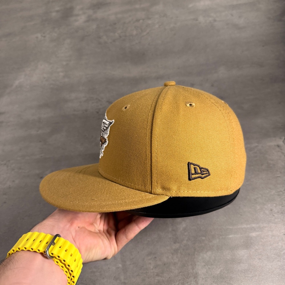 New Era Chicago White Sox Hat 7 Panama Tan Gray UV Comiskey Park 1950 Patch - Picture 3 of 7